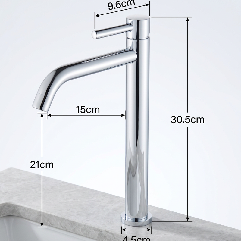 Mitigeur Lavabo | Édition Premium — Signature Noir & Or Brossé — vue 5